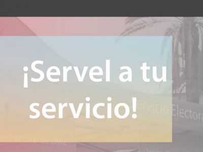 10 de octubre, SERVEL: Cambio de Domicilio Electoral