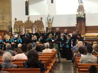 Impecable presentación del Coro Voces de Reñaca en la Parroquia Santa María de los Ángeles