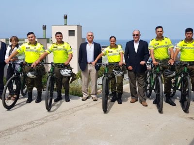 CODAR hace entrega oficial de bicicletas a Carabineros de la Tenencia de Reñaca