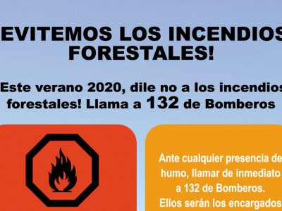 Evitemos los incendios forestales