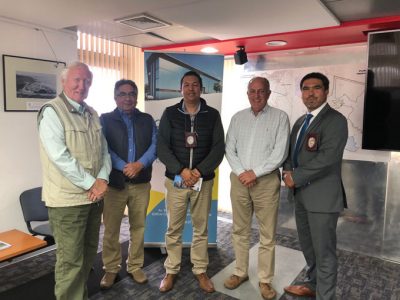 Funcionarios de la PDI visitaron CODAR con el fin de estrechar lazos en el ámbito de la seguridad