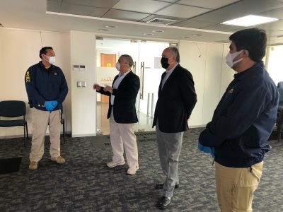 Corporación de Adelanto y Desarrollo de Reñaca y Brigada Investigadora de Robos Concón (PDI) firman acuerdo de cooperación recíproca.