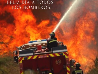Feliz día a todos los Bomberos