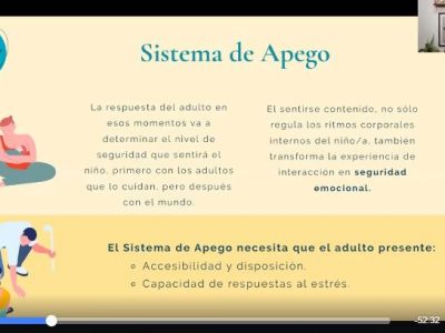 Revisa la conferencia relacionada con la salud emocional de los niños