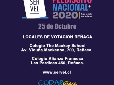 Locales de votación Reñaca