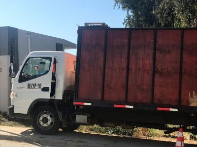 MUNICIPALIDAD DE VIÑA DEL MAR REALIZÓ TRABAJOS DE LIMPIEZA EN FUTURO PARQUE LOS ALMENDROS