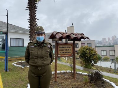 COMITÉ DE SEGURIDAD DE CODAR LE DA LA BIENVENIDA  A LA NUEVA TENIENTE  DE REÑACA
