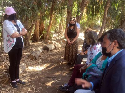 CODAR Y MIEMBROS DE LA JUNTA DE VECINOS LOS ALMENDROS DE REÑACA REALIZAN VISITA  AL PARQUE NATURAL LOS ALMENDROS