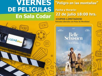 Viernes 22 de julio Cine: “Peligro en las montañas”