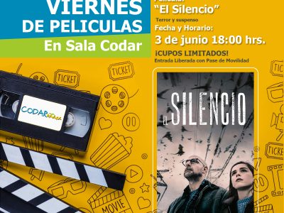 Cine viernes 3 de Junio. “El Silencio”