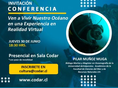30 de Junio. Conferencia “Ven a vivir nuestro océano…”