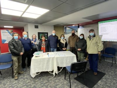 CON EL APOYO DE LA CORPORACIÓN DE ADELANTO Y DESARROLLO DE<br>REÑACA EL COMITÉ VECINAL DE SEGURIDAD CIUDADANA OCÉANO<br>ELIGIÓ A SU NUEVA DIRECTIVA