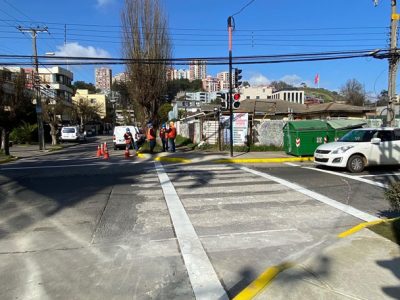 NUEVA SEMAFORIZACIÓN EN REÑACA BRINDARÁ MAYOR SEGURIDAD PARA QUIENES<br>TRANSITAR POR EL SECTOR