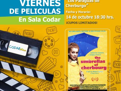 Cine “Los Paraguas de Cherburgo” 14 de octubre