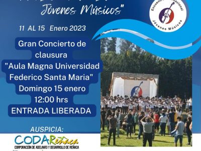 CIERRE DEL XXVI ENCUENTRO INTERNACIONAL DE JÓVENES MÚSICOS