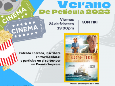 Cine viernes 24 de febrero. Kon Tiki