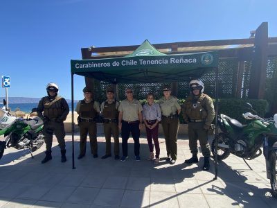 <strong>COMITÉ DE SEGURIDAD DE CODAR HACE ENTREGA DE TOLDO A CARABINEROS</strong>