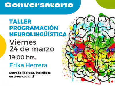 Taller de Programación Neurolingüistica. Viernes 24 de Marzo