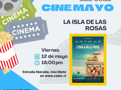 Cine 12 de mayo. “La isla de las rosas”