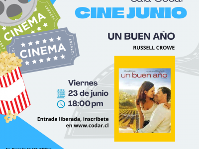 Cine: Viernes 23 de junio. “Un buen año”