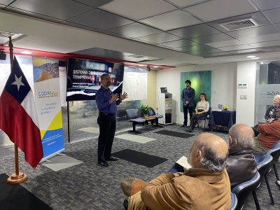 PRIMERA REUNIÓN DE CAPACITACIÓN DE SEGURIDAD ORGANIZADA POR EL COMITÉ DE SEGURIDAD OCÉANO, PRESIDIDA POR ALVARO GONZÁLEZ