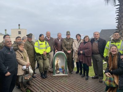 ENTREGA IMAGEN VIRGEN DEL CARMEN A TENENCIA DE REÑACA