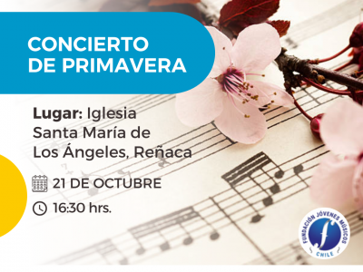 Concierto de Primavera. 21 de Octubre