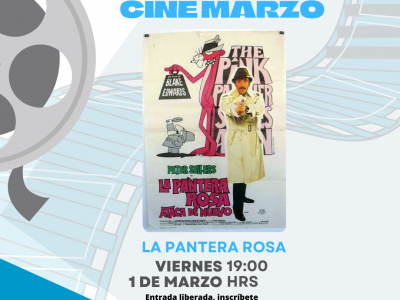 Cine 1 de marzo, La Pantera Rosa