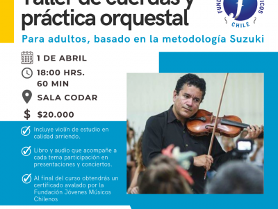 Inicio Taller de Cuerdas y Práctica Orquestal