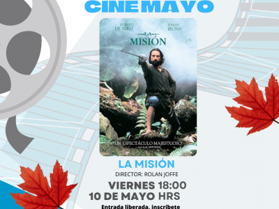 Cine: La Misión, 10 de mayo