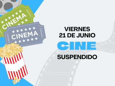 Viernes 21 de junio Cine suspendido por problemas climáticos