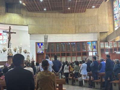 MISA DE ADVIENTO EN PARROQUIA DE REÑACA