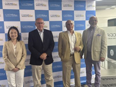 EMBAJADORA DE TAIWÁN VISITA CODAR