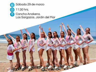 Gala de Patinaje, Sábado 29 de marzo 11:30 hrs.