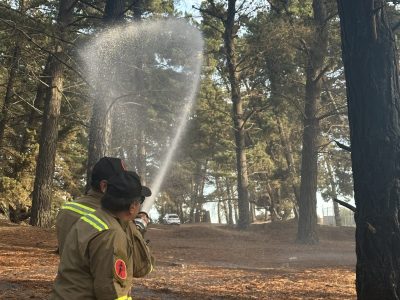 CORPORACIÓN DE ADELANTO Y DESARROLLO DE REÑACA DONÓ EQUIPO MÓVIL PARA COMBATIR INCENDIOS FORESTALES