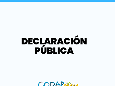 DECLARACIÓN PÚBLICA