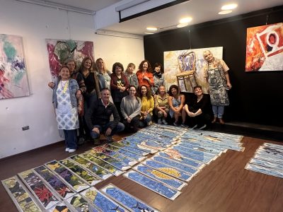 CULMINA TALLER DE MOSAICOS PARA ESCALA JARDÍN DEL MAR